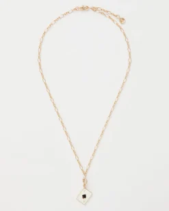 The Fable Charm Collection|Necklaces-Fable England Oval Figaro Chain Necklace