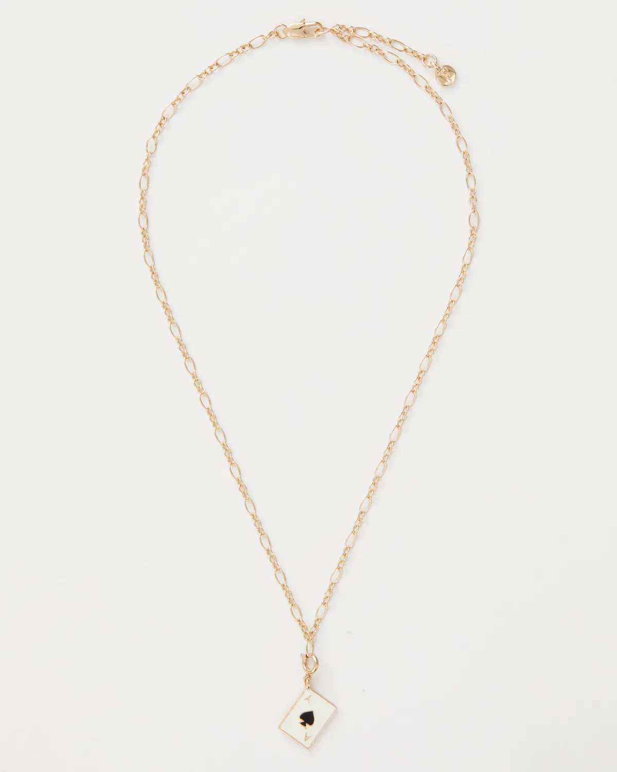 The Fable Charm Collection|Necklaces-Fable England Oval Figaro Chain Necklace