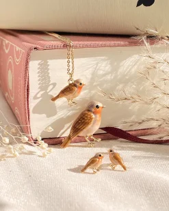 Bracelets & Bangles|Earrings-Fable England Robin Gift Set with Gift Wrapping