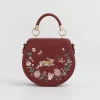 Cross Body Bags|Embroidered Bags-Fable England Running Bunny Saddle Bag