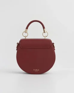 Cross Body Bags|Embroidered Bags-Fable England Running Bunny Saddle Bag