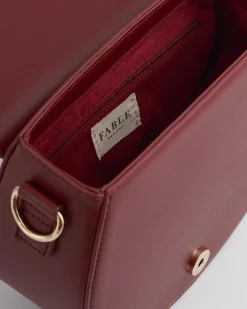 Cross Body Bags|Embroidered Bags-Fable England Running Bunny Saddle Bag