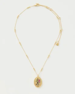 Zodiac Collection|Necklaces-Fable England Scorpio Zodiac Necklace