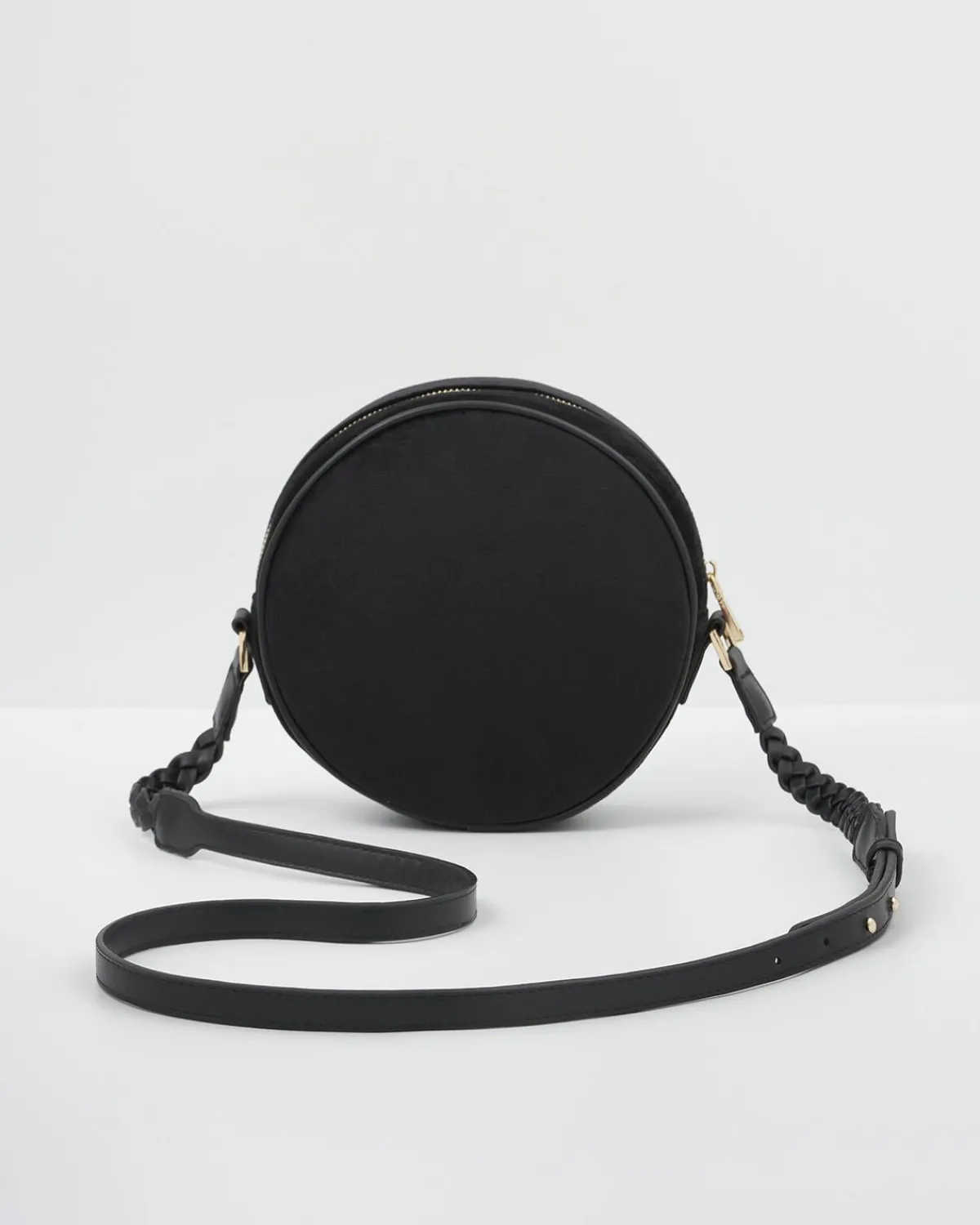 Embroidered Bags|Cross Body Bags-Fable England Sleepy Fox Circle Purse