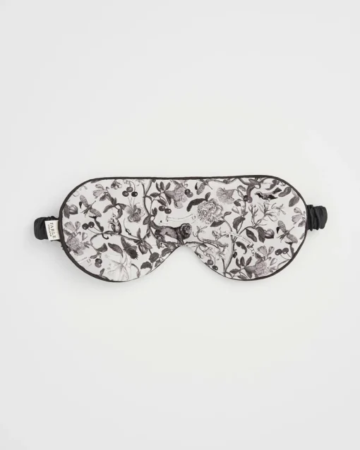 Sleep Masks-Fable England Tree of Life Monochrome Sleep Mask
