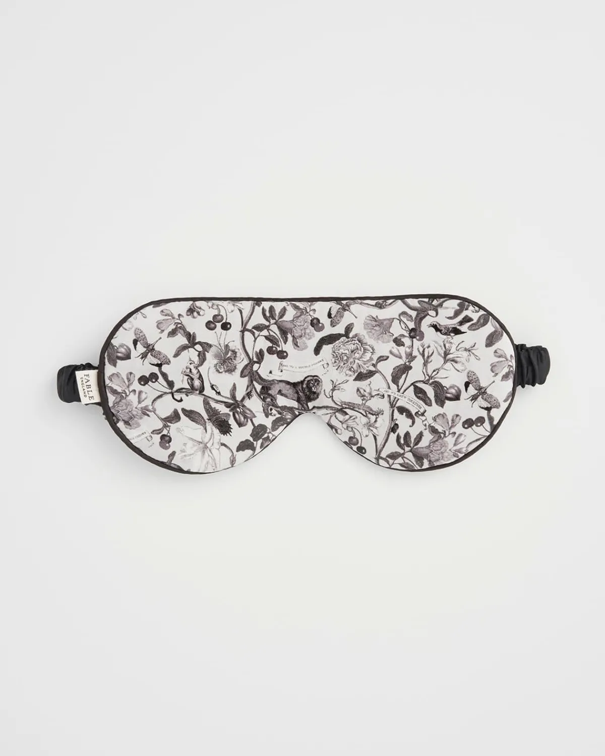 Sleep Masks-Fable England Tree of Life Monochrome Sleep Mask