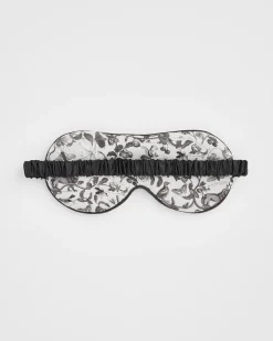 Sleep Masks-Fable England Tree of Life Monochrome Sleep Mask