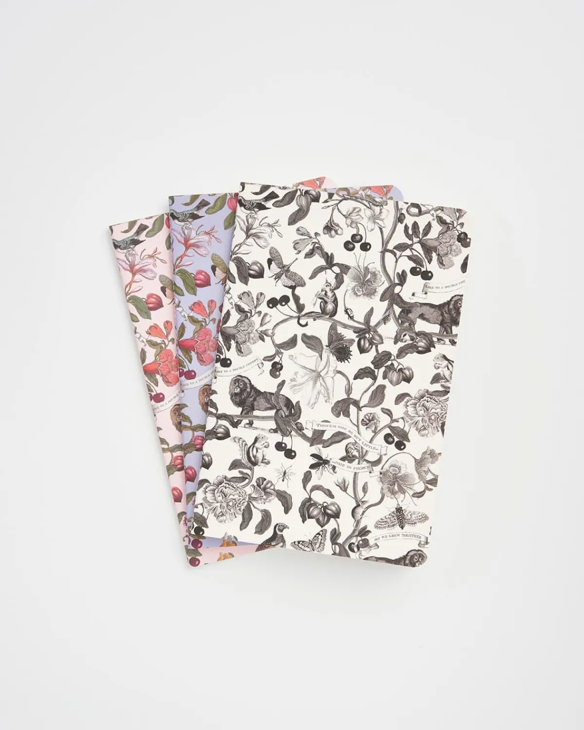 Notebooks-Fable England Tree Of Life Pack 3 Notebooks