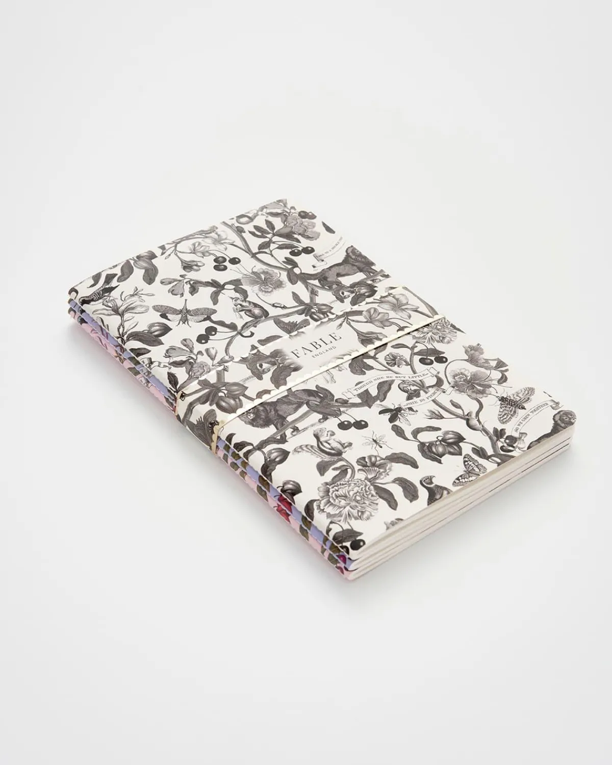 Notebooks-Fable England Tree Of Life Pack 3 Notebooks