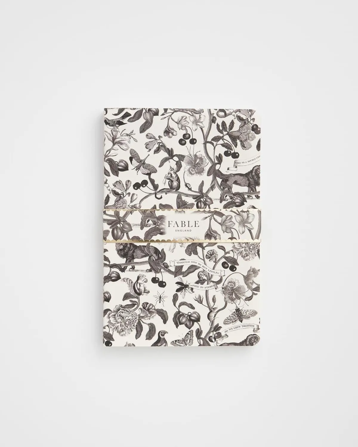 Notebooks-Fable England Tree Of Life Pack 3 Notebooks