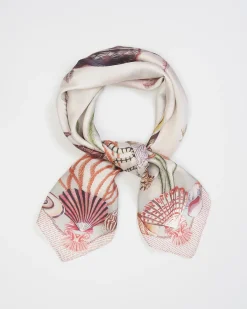 Square Scarves-Fable England Tropical Escape Square Scarf