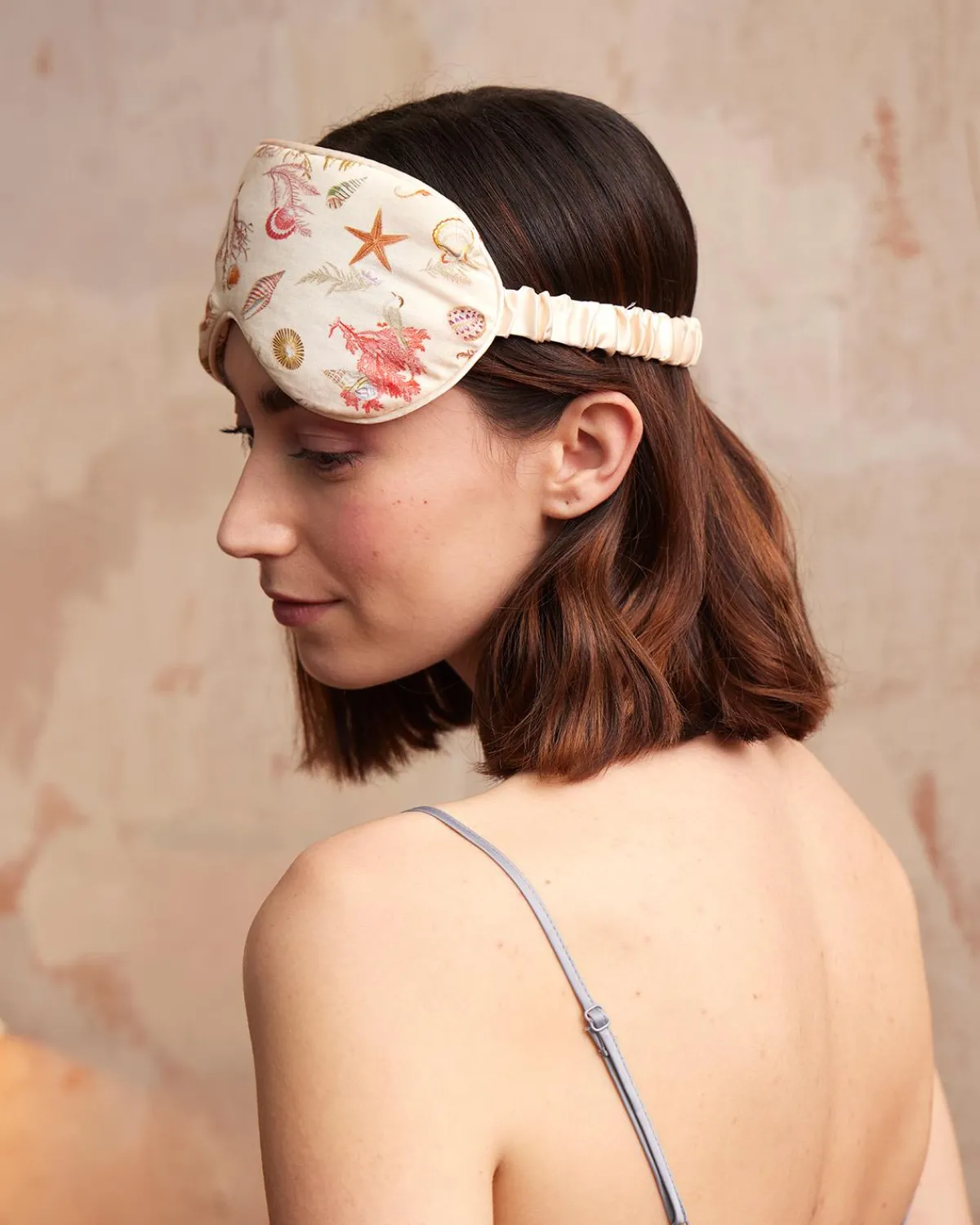 Sleep Masks-Fable England Whispering Sands Lotus Pink - Sleep Mask - One Size