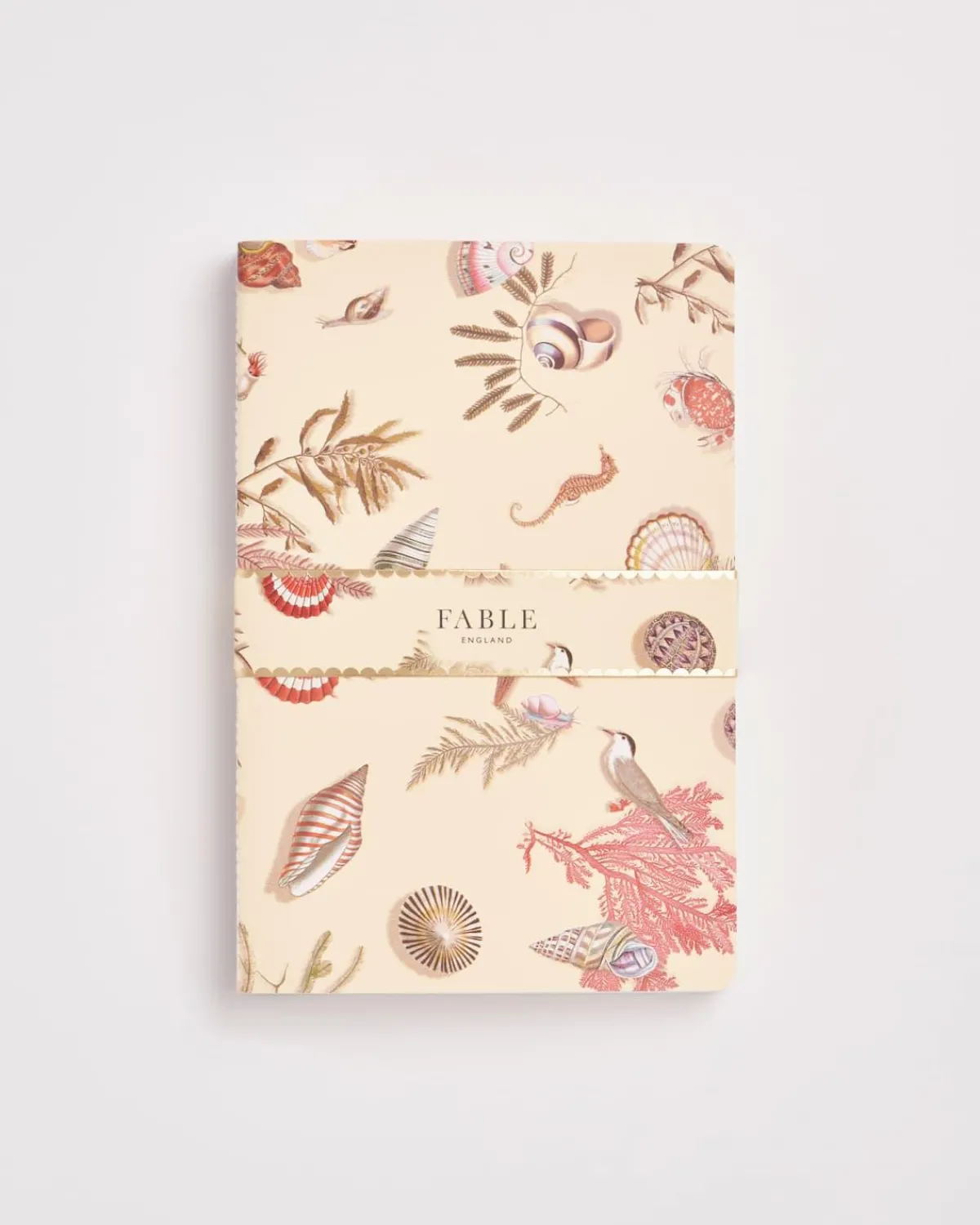 Notebooks-Fable England Whispering Sands Notebooks - Pack Of 3