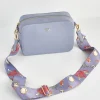 Cross Body Bags-Fable England Whispering Sands Powder Blue Camera Bag