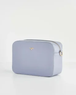 Cross Body Bags-Fable England Whispering Sands Powder Blue Camera Bag