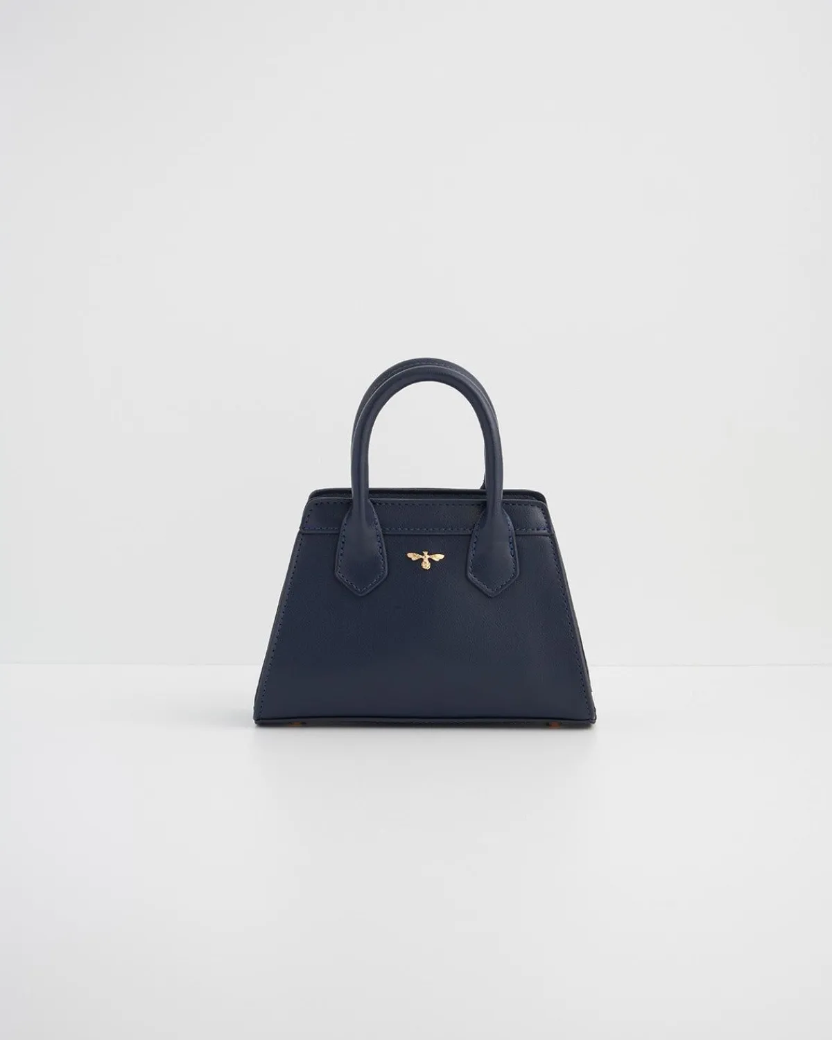 Cross Body Bags|Tote Bags-Fable England Wolf Garden Mini Navy Tote