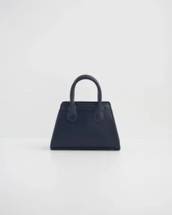 Cross Body Bags|Tote Bags-Fable England Wolf Garden Mini Navy Tote
