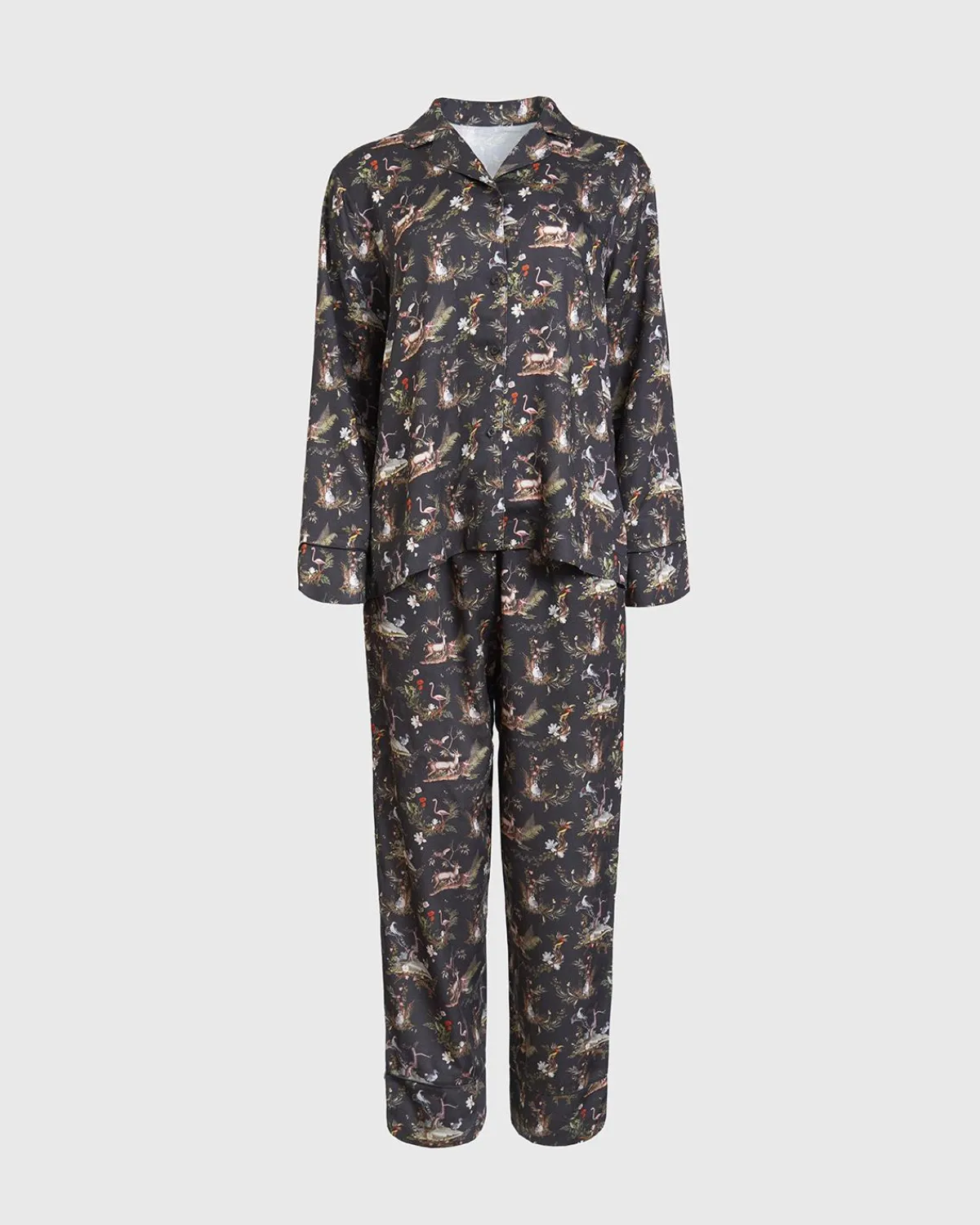 Pajamas-Fable England Wonderland Black Pajamas