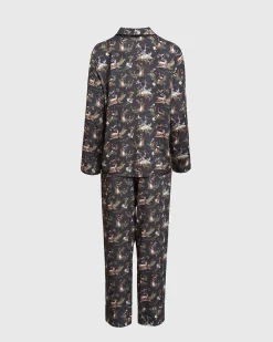 Pajamas-Fable England Wonderland Black Pajamas