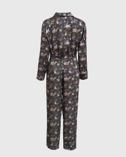 Pajamas-Fable England Wonderland Black Pajamas