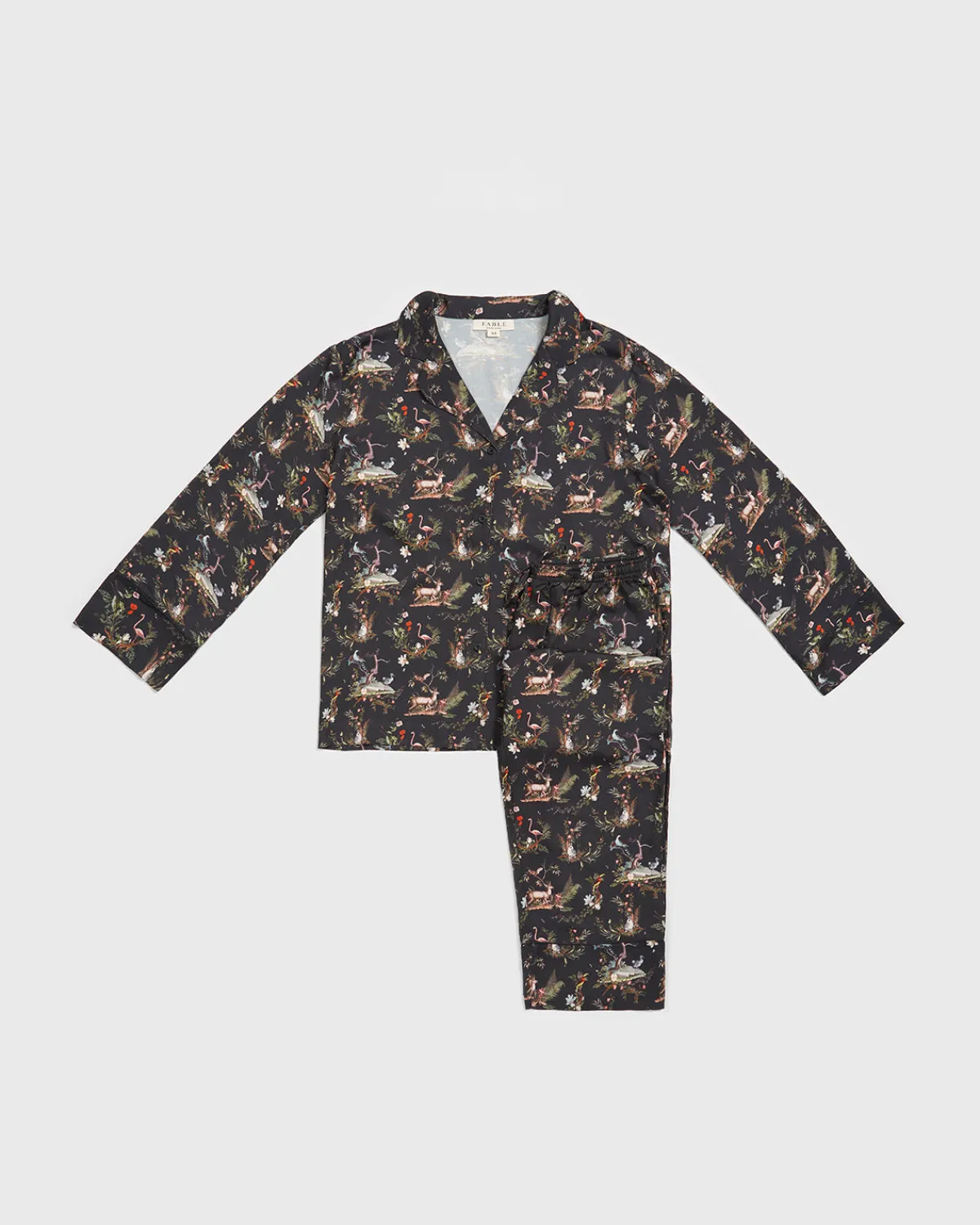 Pajamas-Fable England Wonderland Black Pajamas