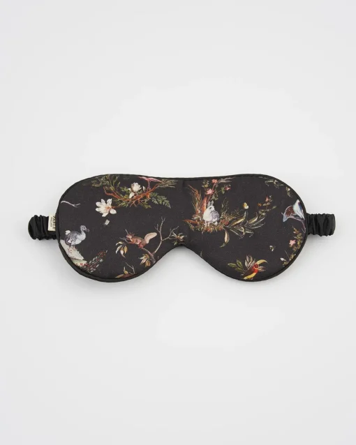 Sleep Masks-Fable England Wonderland Black Sleep Mask