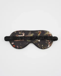 Sleep Masks-Fable England Wonderland Black Sleep Mask