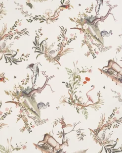 Lightweight Scarves-Fable England Wonderland Toile Silky Scarf