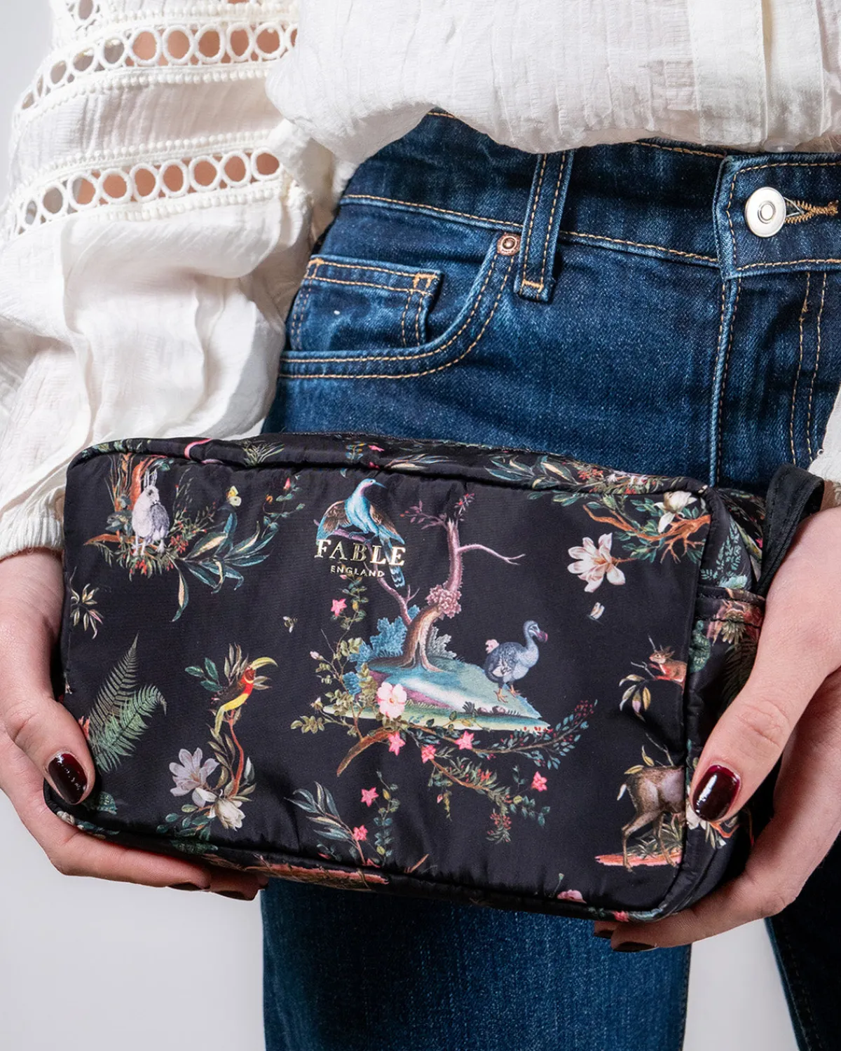 Makeup Bags|Toiletry Bags-Fable England Wonderland Wash Bag