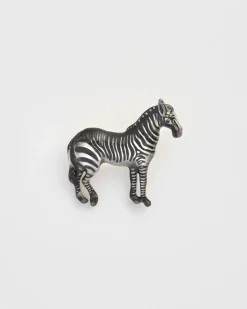 Pins & Brooches-Fable England Zebra Brooch