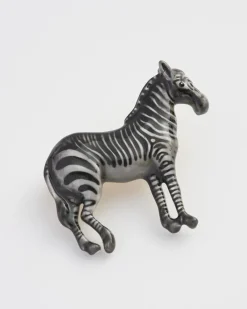 Pins & Brooches-Fable England Zebra Brooch